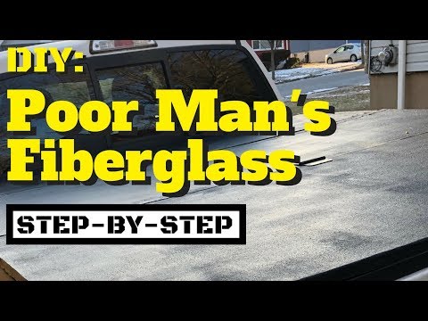 Видео: Сделай сам: Стекловолокно для бедных — шаг за шагом!