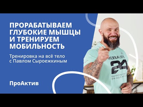 Видео: Утренняя тренировка на все тело|Медленный комплекс упражнений|Улучшаем мобильность|ПроАктив
