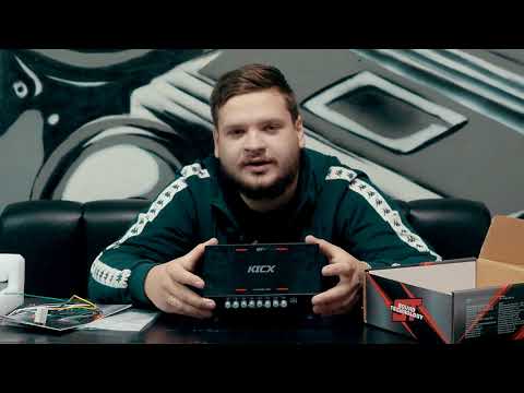 Видео: Бюджетный аудиопроцессор  от Kicx ST D8