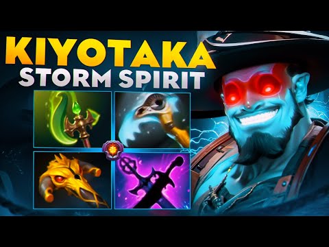 Видео: ЭТОТ ШТОРМ ПОБЕЖДАЕТ ДАЖЕ С РУИНЕРАМИ🔥| Kiyotaka Storm Spirit 7.37c