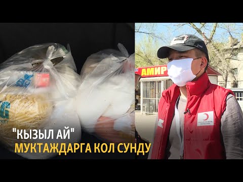 Видео: "Кызыл Ай" муктаждарга кол сунду