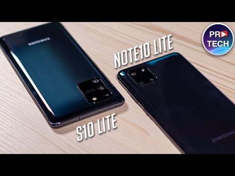 Видео: Полный обзор Samsung Galaxy S10 Lite и Galaxy Note 10 Lite - Что выбрать?