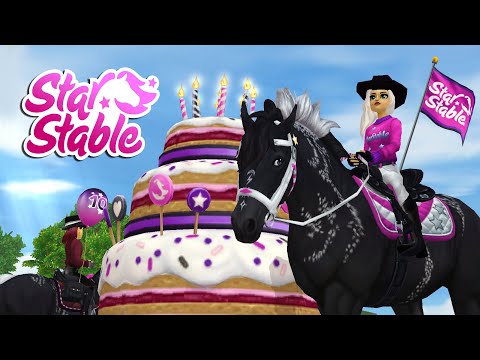 Видео: ДЕНЬ РОЖДЕНИЯ STAR STABLE | БЕСПЛАТНАЯ ЛОШАДЬ И СТИЛЬ