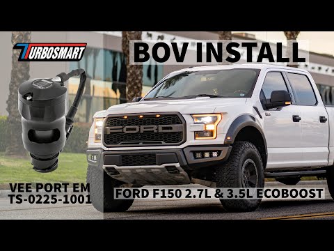 Видео: УСТАНОВКА BOV: продувочный клапан Ford F150 EM (артикул: TS-0225-1001)