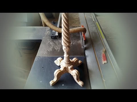 Видео: Legs for circle table on CNC. Ножки для круглого стола на ЧПУ.