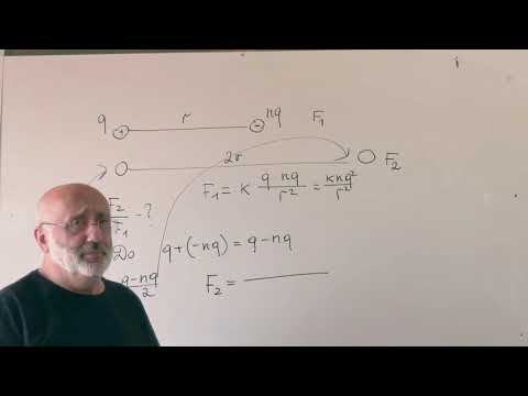 Видео: Решение задач по физике .  Электростатика. Закон Кулона  2021- 2