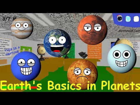 Видео: Основы Земли в Planets V1 — мод Baldi's Basics V1.3.2