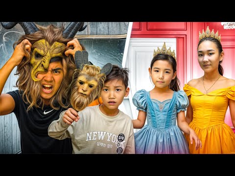 Видео: КРАСАВИЦА И ЧУДОВИЩЕ/МИНИ ФИЛЬМ 🎥 👸🦹🏻 @aruna_n_m @Orazzaliev 