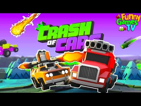Видео: БОЕВЫЕ МАШИНКИ #2 видео   про машинки игра как   про битву тачек машин Crash of Cars