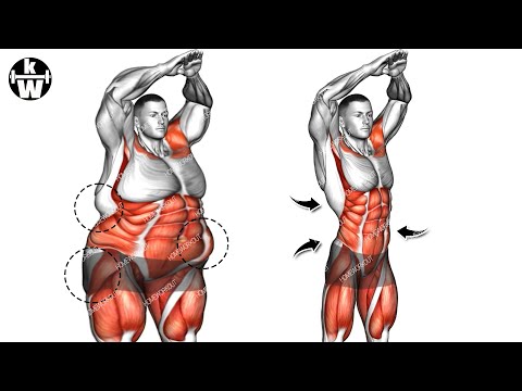 Видео: Упражнения в положении стоя быстро и легко расплавляют лишний жир.