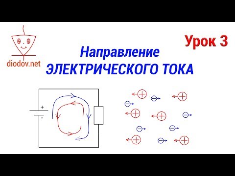 Видео: Урок 3. Действительное Направление электрического тока