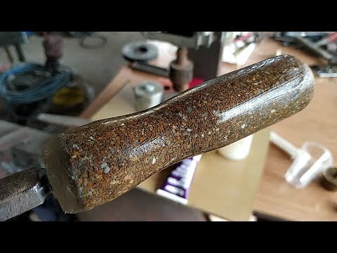 Видео: Ручка для напильника из песка
