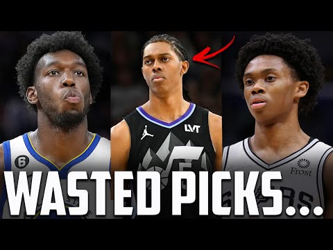 Видео: Рейтинг 10 ХУДШИХ выборов на драфте НБА 2020-х годов...