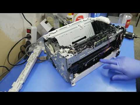 Видео: Инструкция как разобрать HP LaserJet Pro M102a