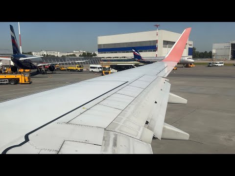 Видео: Аэрофлот • Boeing 737-800 • RA-73114 • Взлет из Шереметьево, Москва