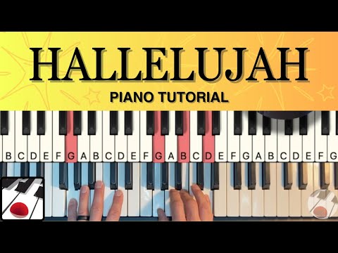 Видео: Учебное пособие по игре на фортепиано «Аллилуйя» (БЫСТРОЕ И ЛЕГКОЕ)