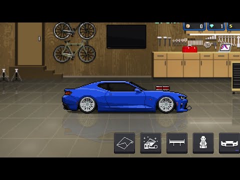 Видео: Улучшаю новую машину в pixel car racer