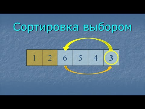 Видео: Сортировка выбором