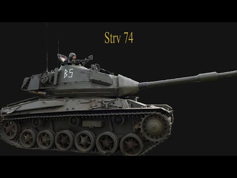 Видео: Tanks Blitz - Вывожу в топ танк Strv 74  | Нужно ещё 30к опыта