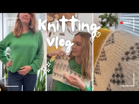 Видео: 💚Lyon sweater от PetiteKnit 🧶джемпер из собаки! Новые спицы, процессы