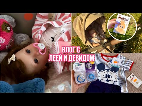 Видео: Vlog день с реборном Леей и Девидом