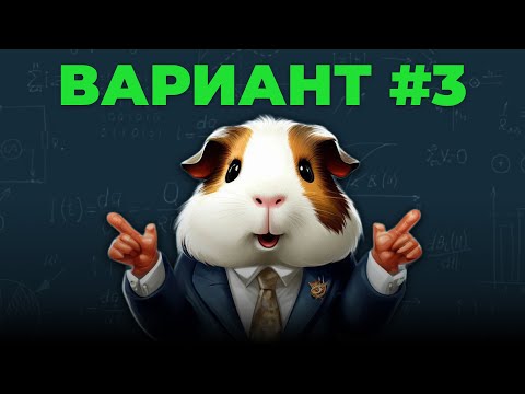 Видео: Разбор Варианта #3 с оформлением на 100 баллов | ЕГЭ 2025 Профиль | Сотка по математике