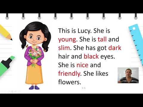 Видео: V одделение - Англиски јазик -"Опишување активности што се случуваат во моментот на зборување:Look!