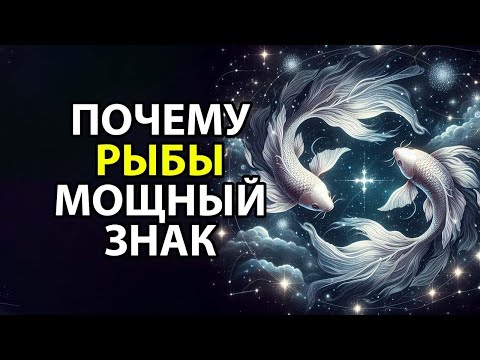 Видео: Почему РЫБЫ - мощный знак зодиака. 💪