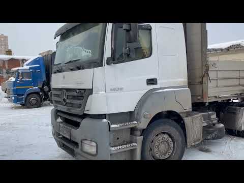 Видео: Увеличения мощности на Mercedes Axor