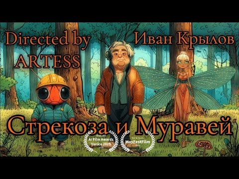 Видео: Иван Крылов - Стрекоза и Муравей. Басня. Клубная версия. #басникрылова #танцы #клубнаямузыка