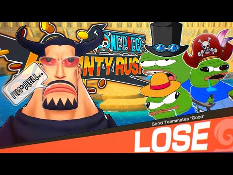 Видео: Рейтинговый АД [#4] Таких тиммейтов ни один раннер не вытащит... One piece bounty rush #opbr