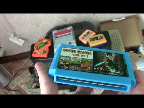 Видео: В поисках игр на Dendy  Тест китайских картриджей