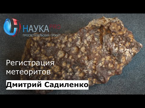 Видео: Регистрация метеоритов | Метеоритика и метеориты – Дмитрий Садиленко | Научпоп