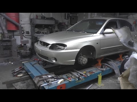 Видео: Kia Spectra правлю пятки усилителя и вроде получилось