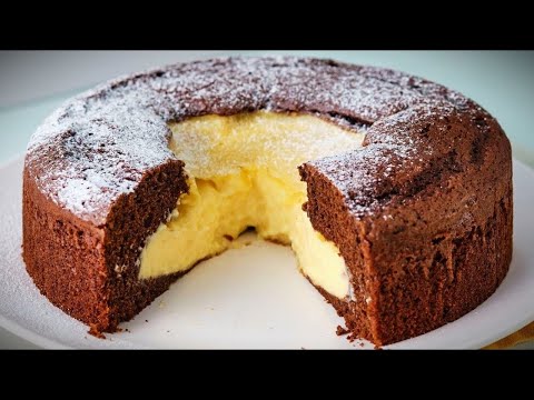 Видео: Торт ВУЛКАН! Вы будете поражены! Торт за 15 минут! Домашний торт без крема!!!