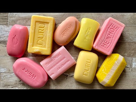 Видео: ASMR Soap cutting | Soap Carving|Резка мыла  | ASMR