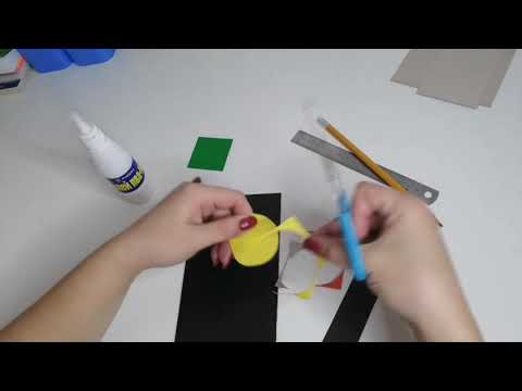 Видео: Аппликация: "Светофор"