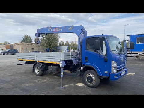 Видео: МОНТАЖ TADANO 305 НА ISUZU NPR75