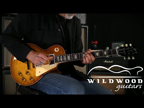 Видео: Gibson Custom Shop Wildwood Spec 1959 Les Paul Standard — глянцевая • Серийный номер: 95575