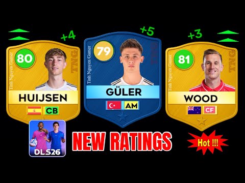 Видео: DLS 26 |🔥 +100 ИГРОКОВ 😱 НОВЫЕ РЕЙТИНГИ В DLS 26 (Часть 2)! В ролях: Месси, Роналду, Ямал, Гюлер…