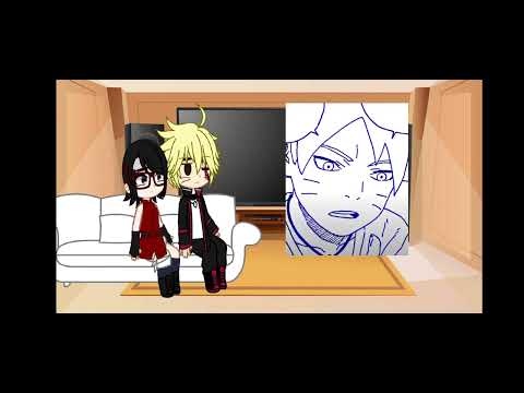 Видео: //Реакция Боруто и Сарады на них//❤️💛(BoruSara)