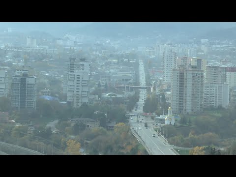 Видео: Кисловодск. Прогулка по склону Боргустанского хребта с красивыми видами на город.