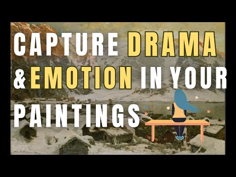 Видео: Как создать драматизм и эмоции в пейзажной живописи