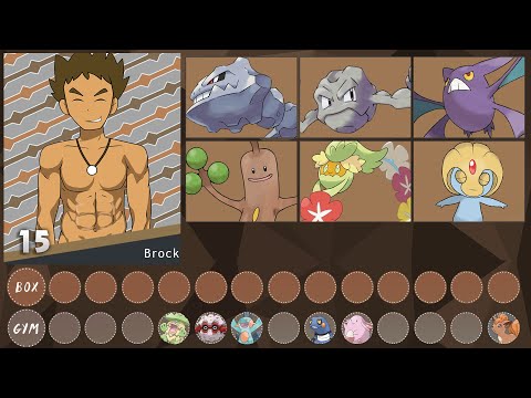 Видео: Все покемоны Брока GEN 1 - GEN 8