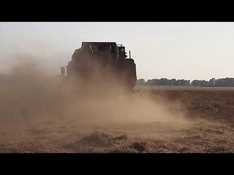 Видео: Уборка гороха комбайном ПАЛЕССЕ GS10