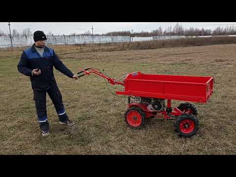 Видео: Грузовая платформа "АГАТ"