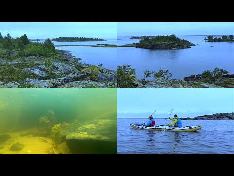 Видео: С Юга на Север - 3ч. Кемь. Белое море.  Кемская губа.