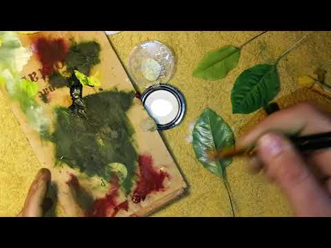 Видео: И еще раз о тонировке листьев.