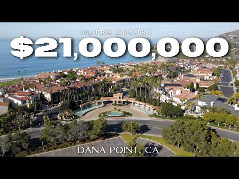 Видео: Роскошная жизнь на побережье за ​​21 000 000 долларов: 71 Ritz Dr, Дана-Пойнт, Калифорния | Полны...