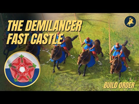 Видео: Руководство по порядку строительства замка Демилансера | Age of Empires 4